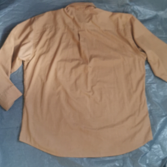 Protocol Men's Long sleeved Button up shirt 17/35  light brown - Picture 11 of 11